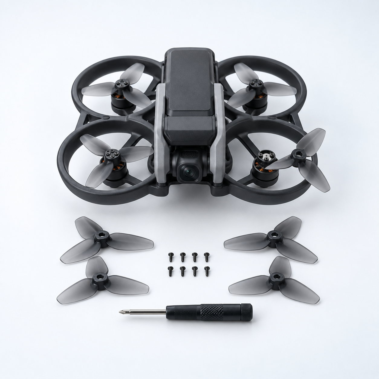 DJI Avata drone with replacement propellers