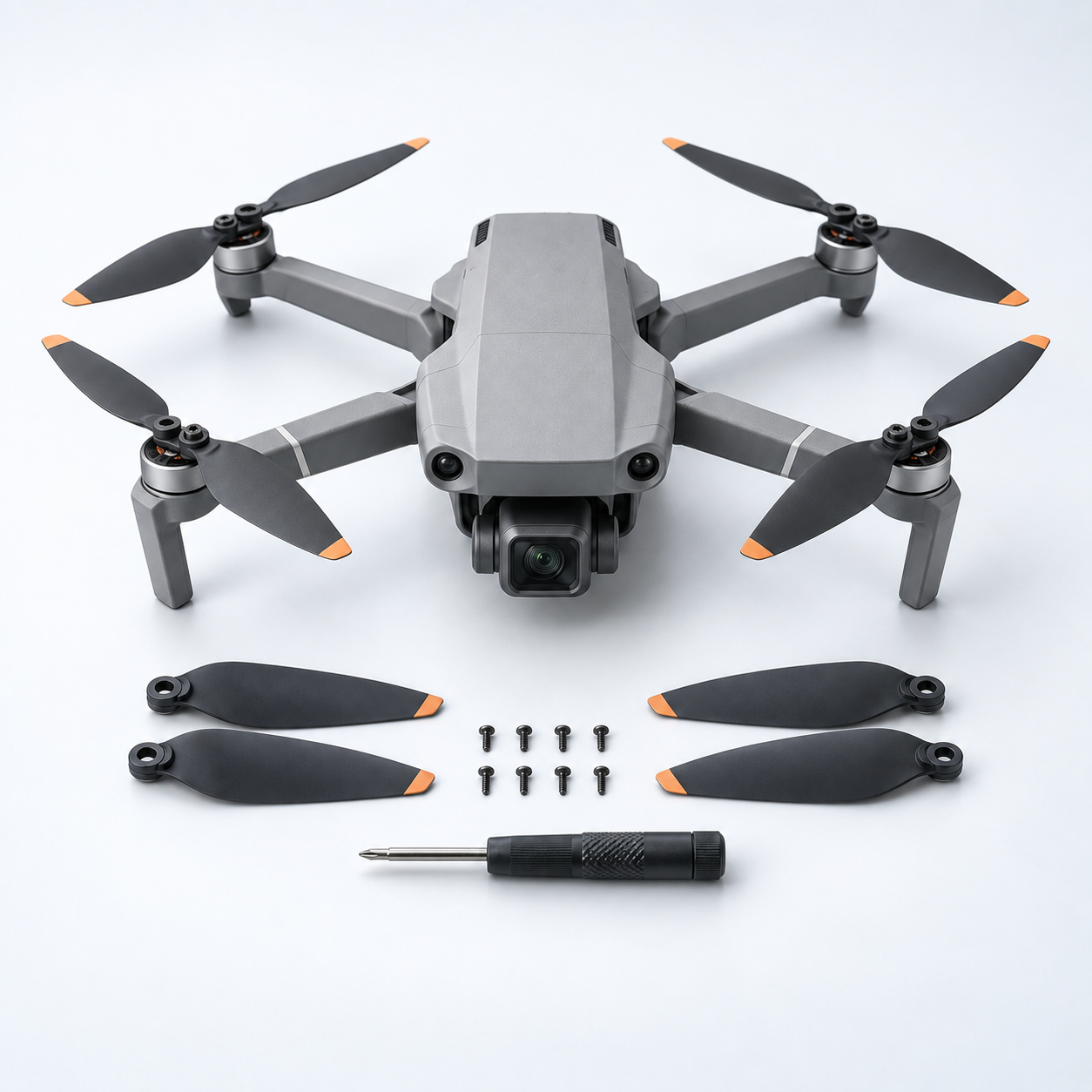 DJI Mavic drone with replacement propellers